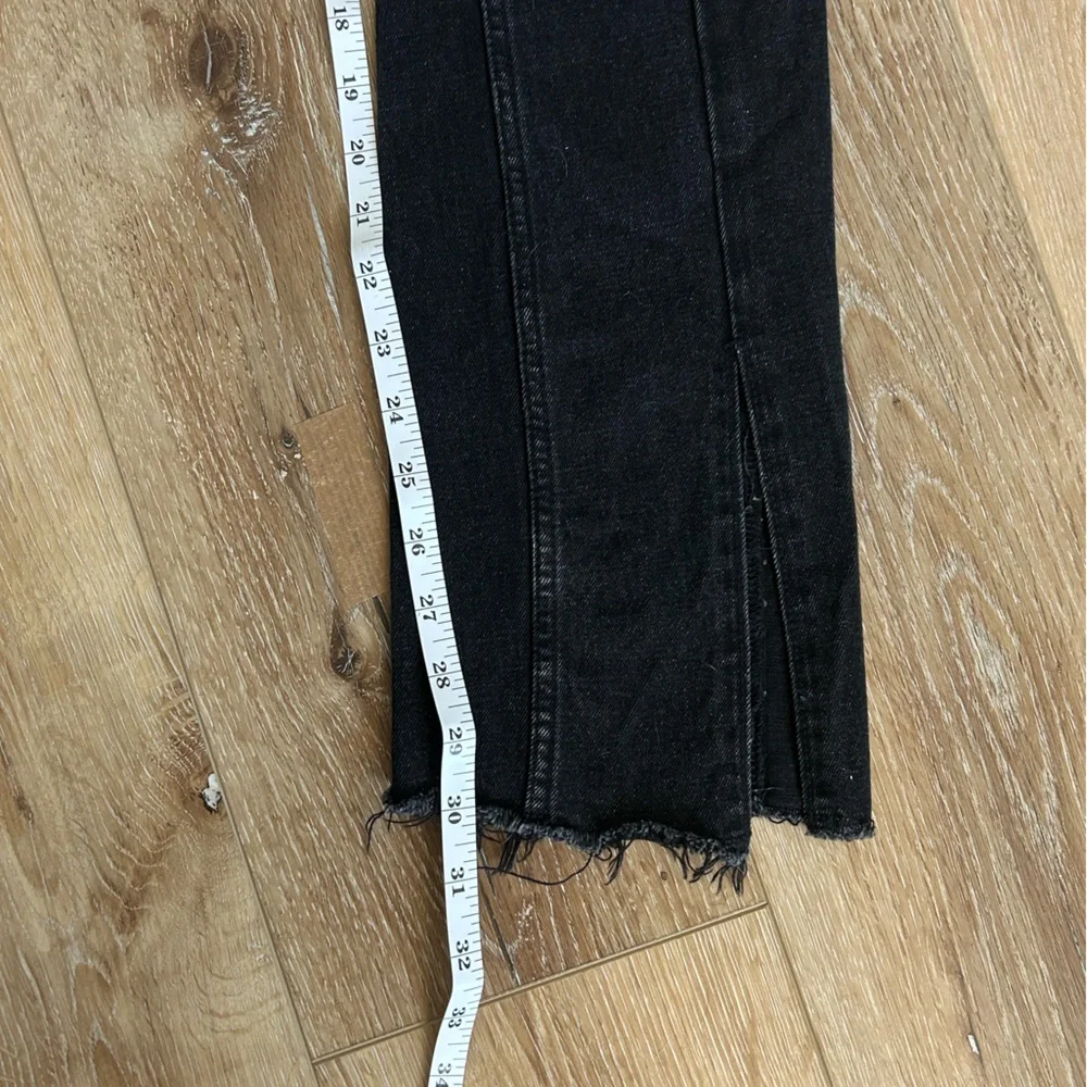 Abercrombie & Fitch High Rise Skinny Split Seam Back Denim 28 R 6 - Picture 7 of 8